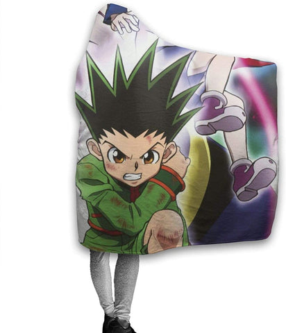 Image of Anime Hunter-X-Hunter Fleece Flannel Hooded Blankets