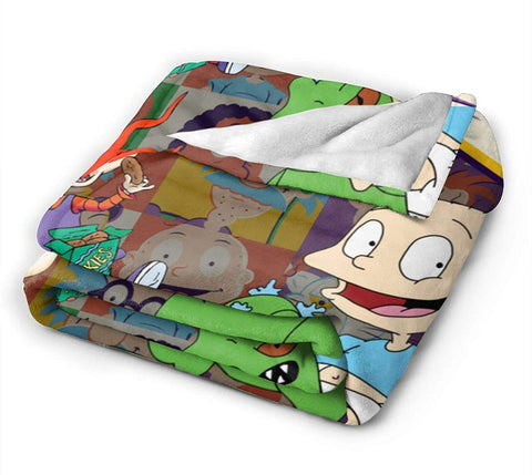 Image of Rug-Rats Fleece Blanket - 3D Printing Throw Blanket