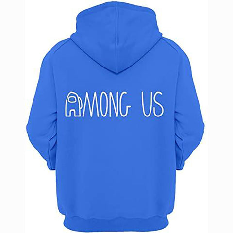 Image of Video Game Among Us Hoodie - Cute Solid Color Pullover Hoodie 8 Colors Optional