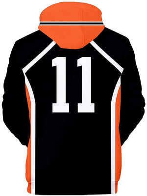 Anime Haikyuu Hoodies -Long Sleeve Cosplay Pullover Sweatshirt