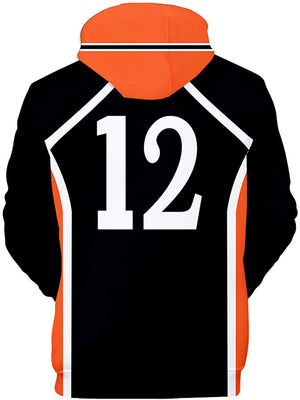 Anime Haikyuu Hoodies -Long Sleeve Cosplay Pullover Sweatshirt