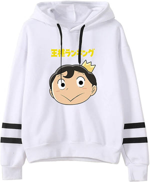 Ranking of Kings Hoodie Anime Hoodies Bojji Sweatshirt Manga Ousama Rankingu Pullover