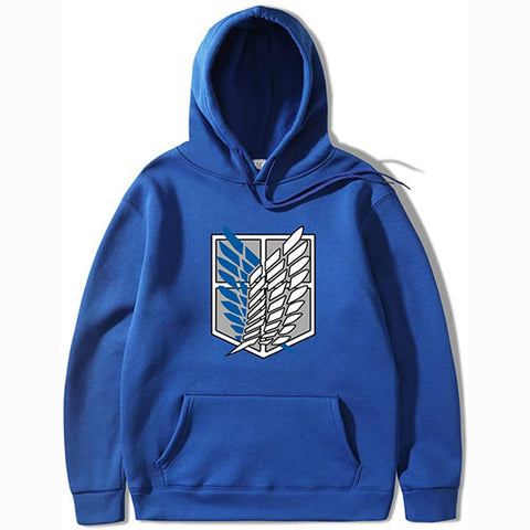 Image of Attack on Titan Hoodies Anime Cosplay Survey Corps Wings of Freedom Attack on Titan Manga Hooded Sweatshirt