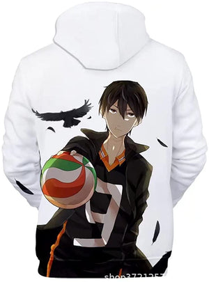 Anime Haikyuu Hoodie - Tobio Kageyama Unisex Hooded Sweatshirt