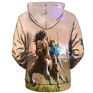 The Legend of Zelda Hoodie - 3D Print Hooded Pullover