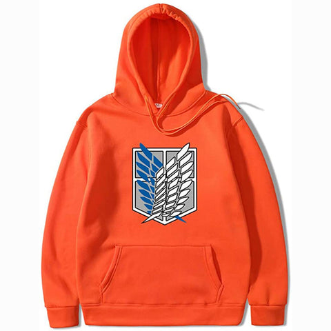 Image of Attack on Titan Hoodies Anime Cosplay Survey Corps Wings of Freedom Attack on Titan Manga Hooded Sweatshirt