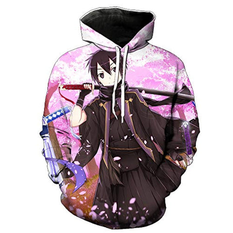 Image of Unisex Sword Art Online Hoodie Outwear Jacket