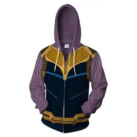 Image of The Avengers Hoodie - Thanos Unisex Hoodie Sweatshirt