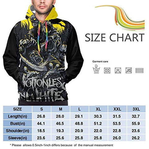 Image of Motionless in White Men's Fashion Hooded Pullover Hoodie