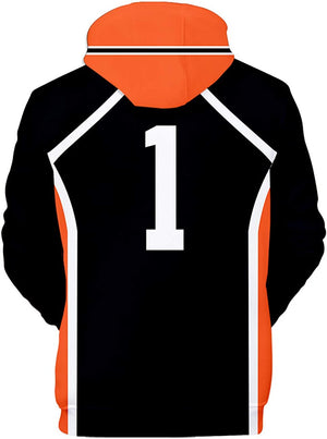 Anime Haikyuu Hoodies -Long Sleeve Cosplay Pullover Sweatshirt