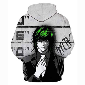 Anime Death Note Hoodie - Mikami Teru 3D Print Pullover Hoodie