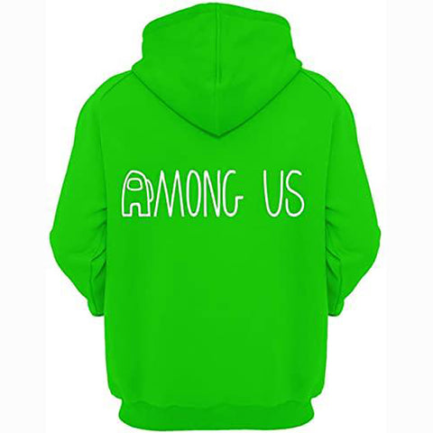 Image of Video Game Among Us Hoodie - Cute Solid Color Pullover Hoodie 8 Colors Optional