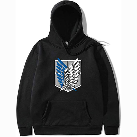 Image of Attack on Titan Hoodies Anime Cosplay Survey Corps Wings of Freedom Attack on Titan Manga Hooded Sweatshirt