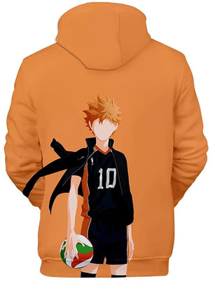 Anime Haikyuu Hoodie - Shoyo Hinata Unisex Hooded Sweatshirt