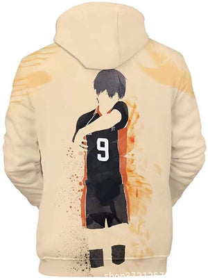 Anime Haikyuu Hoodie - Tobio Kageyama Unisex Hooded Sweatshirt