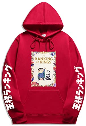 Image of Anime Ranking of Kings Hoodies - Kage & Bojji Pullover Hooded Sweatshirt