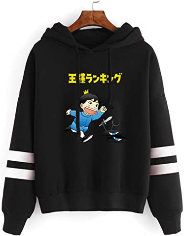 Image of Unisex Ranking of Kings Hoodie Anime Hoodies Bojji Sweatshirt Manga Ousama Rankingu Pullover