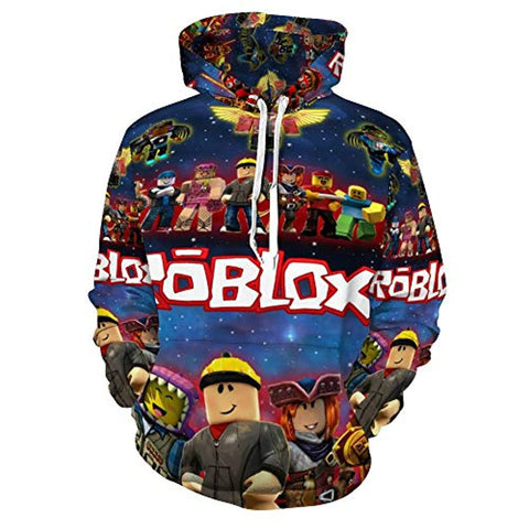 Image of Roblox 3D Printed Hooded Sweatshirt Pullover Hoodie