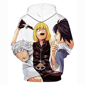 Anime Death Note Hoodie - 3D Print Pullover Hoodie