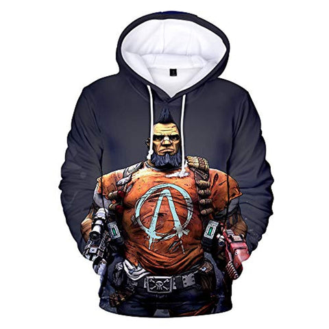 Image of Borderlands 3D Printed Pullover - Game Hoodies Sweatshirt