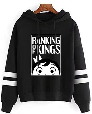 Anime Ranking of Kings Hoodie - Bojji Striped Hooded Jumper