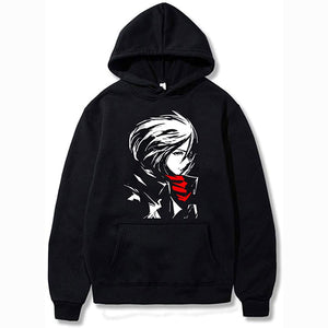 Unisex Anime Attack on Titan Ackerman Levi Printed Cotton Cozy Hoodies Hooded Sweatshirts Pullovers Tops