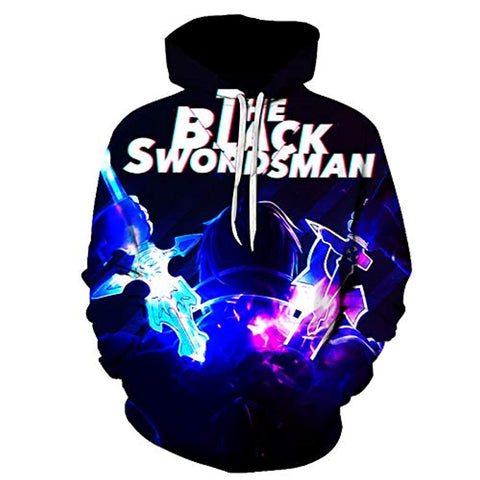 Image of Sword Art Online Anime 3D Print Pullover Hoodie Sweatshirt