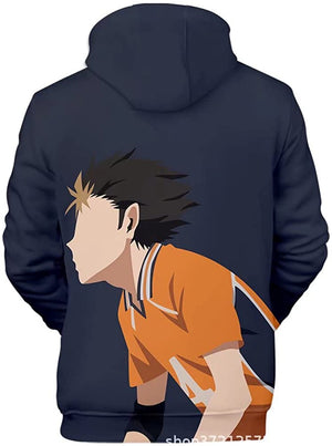 Anime Haikyuu Hoodie - Kotaro Bokuto Unisex Hooded Sweatshirt