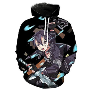 Unisex Sword Art Online Hoodie Outwear