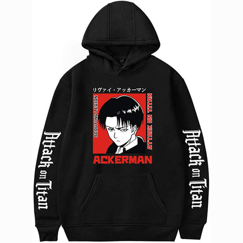 Image of Attack On Titan Unisex Hoodies Men Women Cosplay Hoodie Casual Long Sleeve Sweatshirt