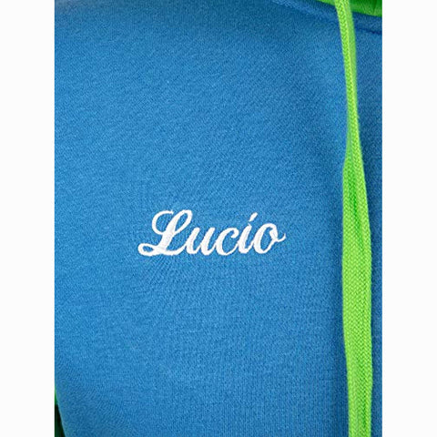 Image of Overwatch Hoodie - Overwatch Varsity Lucio Zip-Up Hoodie