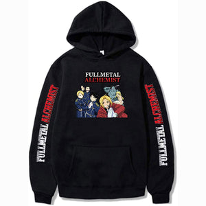 Fullmetal Alchemist Hoodie Anime Edward Elric Sweatshirt Fashion Harajuku All-Match Pullover