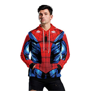 The Avengers Spiderman Superman Hoodie Pullover Sweatshirt