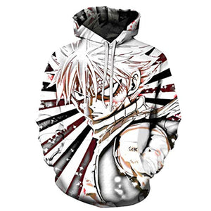 Fairy Tail 3D Printed Pullovers Hoodies