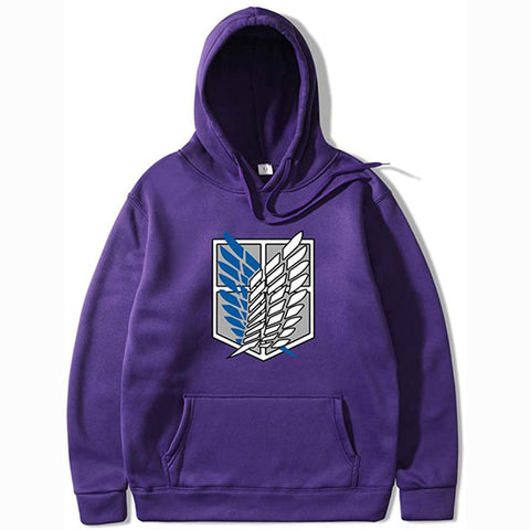 Image of Attack on Titan Hoodies Anime Cosplay Survey Corps Wings of Freedom Attack on Titan Manga Hooded Sweatshirt