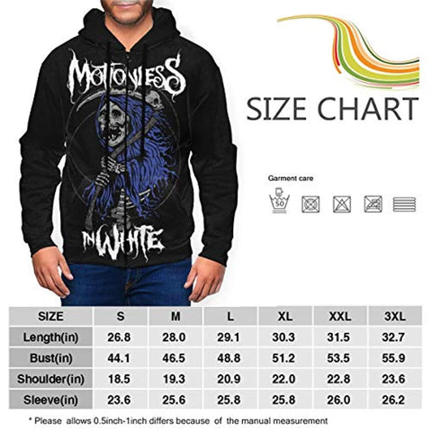 Image of Motionless in White Men's Fashion 3D Printed Zip Up Hooded Sweatshirt Hoodie