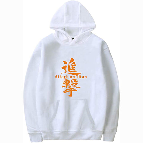 Image of Attack on Titan Unisex Hoodies Casual Hooded Pullover Sweatshirts with Pocket