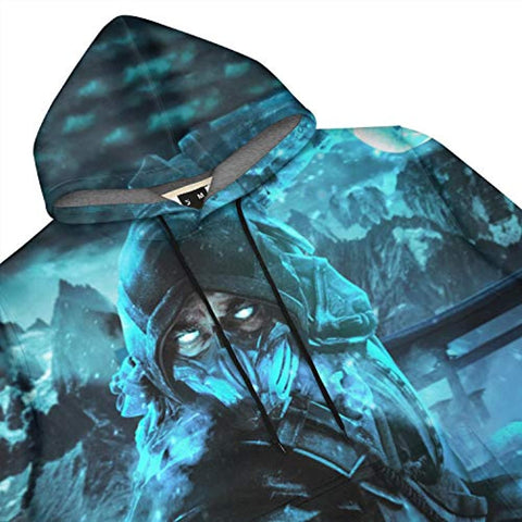 Image of Unisex 3D Hooded Sweatshirt - Mortal-Kombat Hoodie