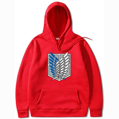 Image of Attack on Titan Hoodies Anime Cosplay Survey Corps Wings of Freedom Attack on Titan Manga Hooded Sweatshirt