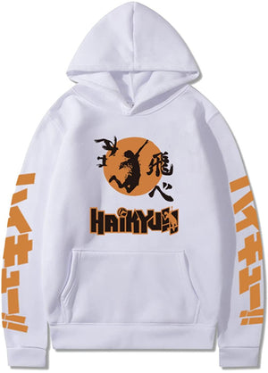 Anime Haikyuu Graphic Hoodie Haikyuu Karasuno High School Cosplay Costume Hoodie For Anime Fans