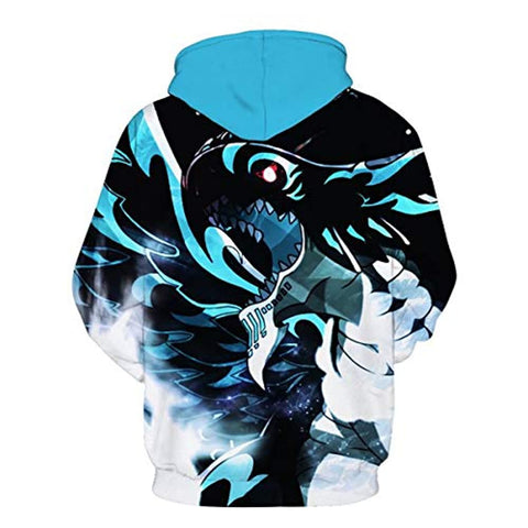 Image of Fairy Tail 3D Printed Hoodie - Pocket Drawstring Pullover