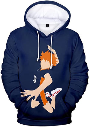 Anime Haikyuu Hoodie - Shoyo Hinata Unisex Hooded Sweatshirt