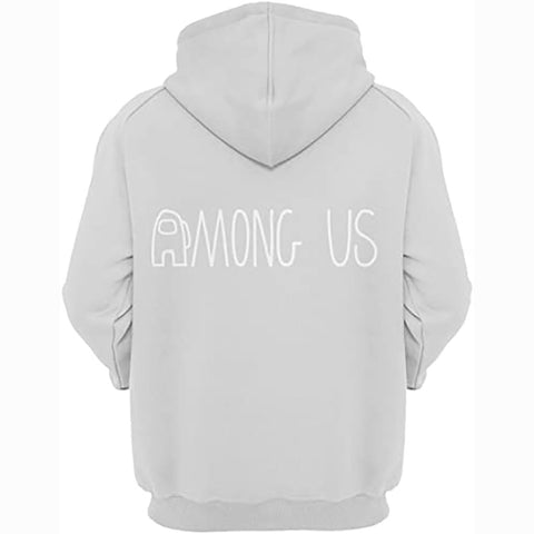 Image of Video Game Among Us Hoodie - Cute Solid Color Pullover Hoodie 8 Colors Optional