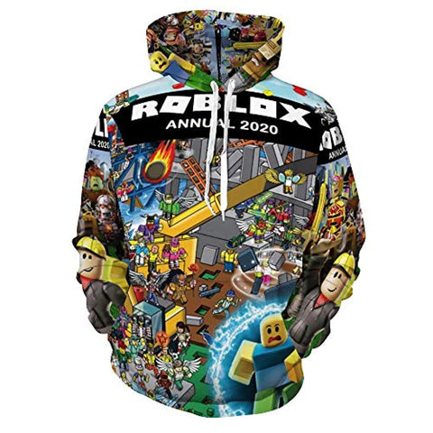 Image of Roblox 3D Printed Hooded Sweatshirt Pullover Hoodie