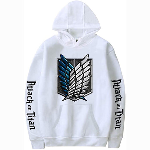 Image of Attack on Titan Hoodies Fashion Hooded Pullover Sweatshirts for Unisex