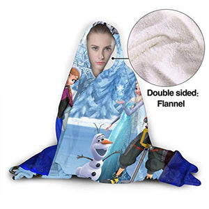 Kingdom-Hearts Soft Flannel Hooded Blanket
