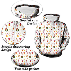 Genshin Impact Hoodies - Klee 3D Game Pullover Hooded Sweatshirt