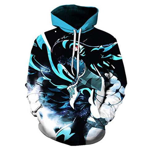 Image of Fairy Tail 3D Printed Hoodie - Pocket Drawstring Pullover