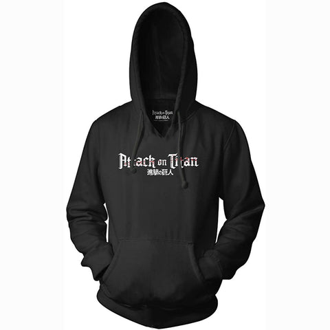 Image of Attack on Titan Crouching Levi Adult Hoodie