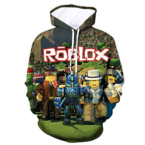 Image of 3D Print Hoodies Pullover Sweatshirts